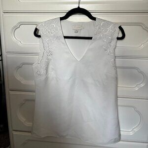 TED BAKER EMBROIDERED BLOUSE